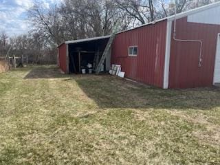 3665 Oakgreen Ave N, Baytown Twp, MN 55082 - view of pole building featuring a yard