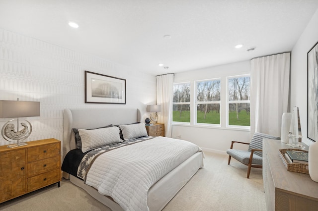 6501 Tamarack Ln, Corcoran, MN 55340 - bedroom with light colored carpet and recessed lighting