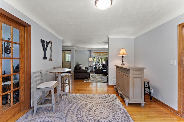 1682 Oakdale Ave W, Saint Paul, MN 55118 - hall featuring light wood-type flooring