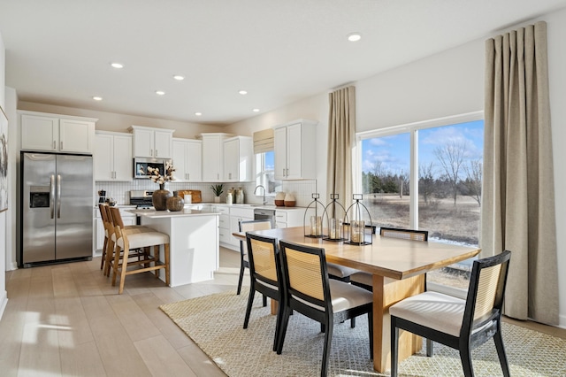 8398 Lander Ave NE, Otsego, MN 55330 - dining space featuring recessed lighting