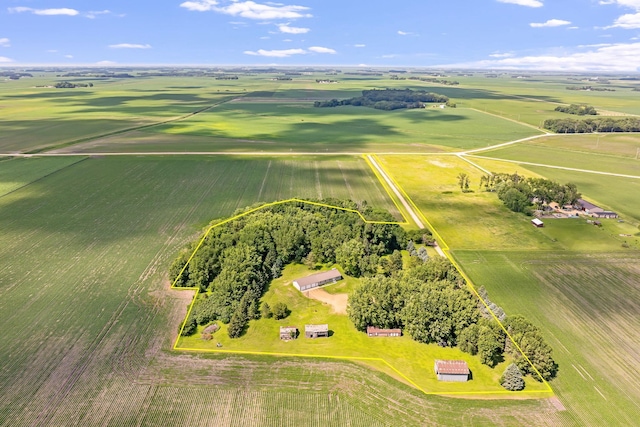 39205 436th St, Saint Peter, MN 56082 - overview of rural landscape featuring property boundaries highlighted