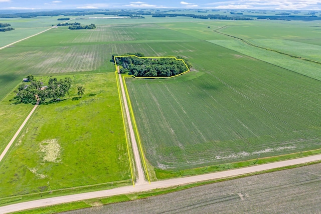 39205 436th St, Saint Peter, MN 56082 - view of rural area featuring extensive farmland and property parcel outlined