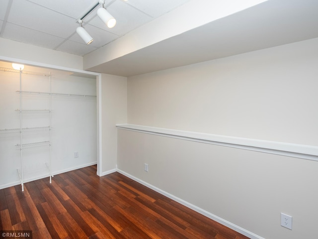 5424 Vernon Ct, Savage, MN 55378 - unfurnished bedroom with wood finished floors and a closet