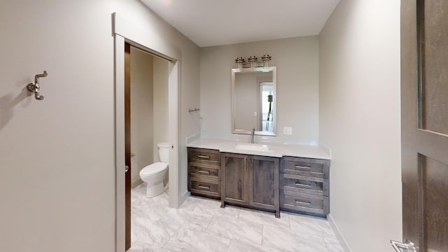 2334 9th St W, Albert Lea, MN 56007 - bathroom featuring vanity and marble look tiles