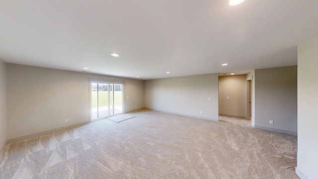 2334 9th St W, Albert Lea, MN 56007 - spare room featuring recessed lighting and light colored carpet