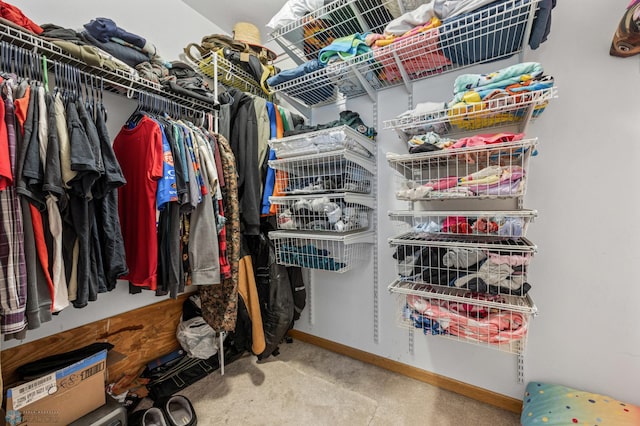 362 5th Ave N, Casselton, ND 58012 - walk in closet featuring carpet floors