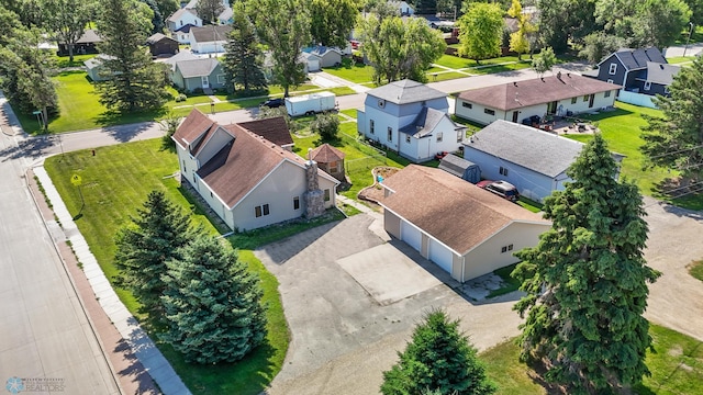 362 5th Ave N, Casselton, ND 58012 - aerial view of residential area