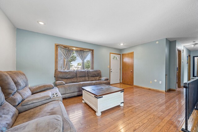 901 7th St W, West Fargo, ND 58078 - living area with light wood finished floors and recessed lighting