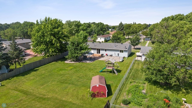 901 7th St W, West Fargo, ND 58078 - aerial view of residential area