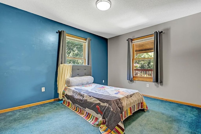 417 Whiskey Rd SW, Isanti, MN 55040 - bedroom with carpet flooring and a textured ceiling