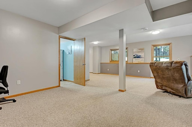 417 Whiskey Rd SW, Isanti, MN 55040 - carpeted office space with baseboards