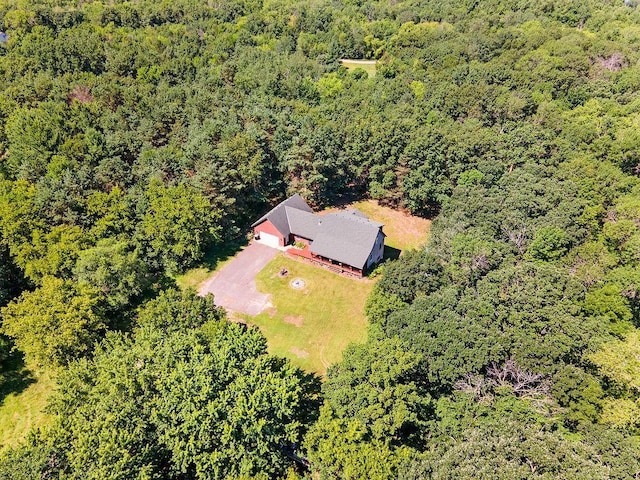 417 Whiskey Rd SW, Isanti, MN 55040 - aerial view of property and surrounding area with a forest