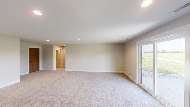 2330 9th St W, Albert Lea, MN 56007 - spare room featuring recessed lighting and light carpet