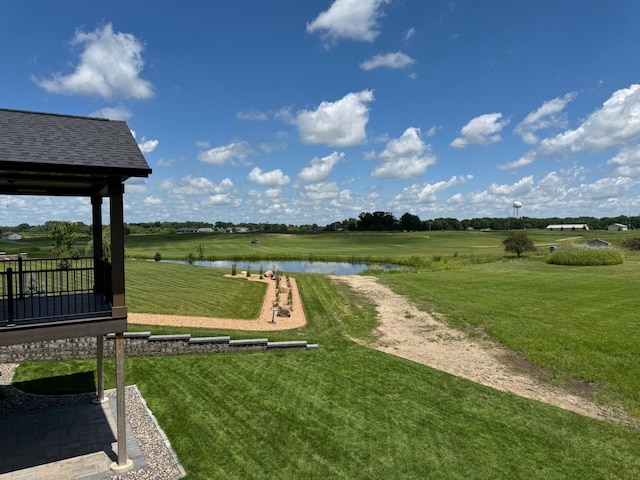 2330 9th St W, Albert Lea, MN 56007 - view of grassy yard with a water view