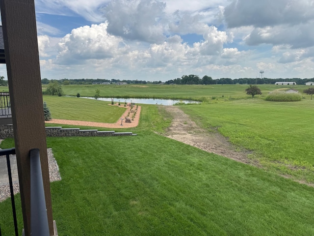 2330 9th St W, Albert Lea, MN 56007 - view of grassy yard featuring a water view