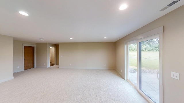 2329 9th St W, Albert Lea, MN 56007 - empty room featuring recessed lighting and light colored carpet