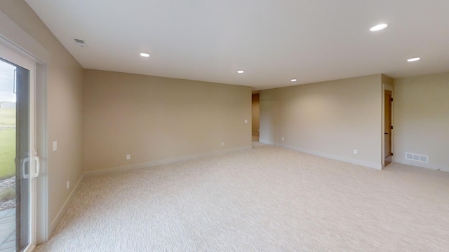 2329 9th St W, Albert Lea, MN 56007 - unfurnished room featuring recessed lighting and light colored carpet
