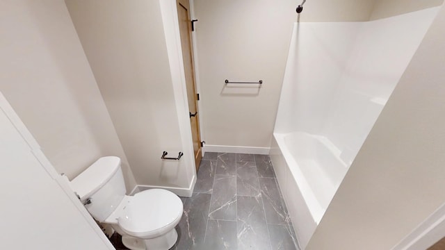2329 9th St W, Albert Lea, MN 56007 - bathroom featuring marble finish floors and washtub / shower combination