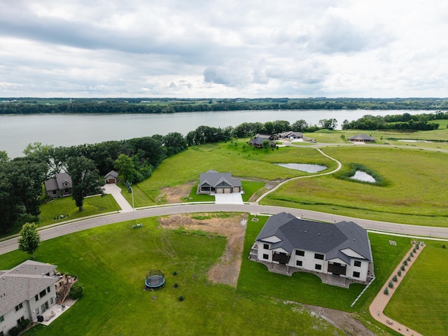 2329 9th St W, Albert Lea, MN 56007 - drone / aerial view of a nearby body of water