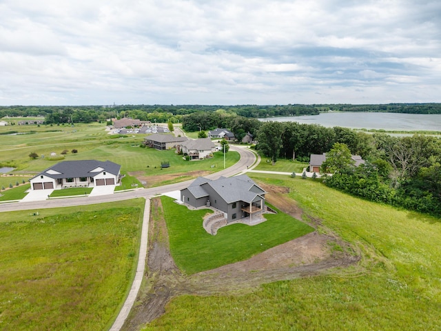 2329 9th St W, Albert Lea, MN 56007 - view from above of property with a nearby body of water