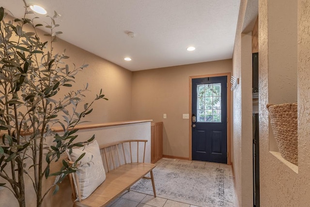 385 Lexington Ave, Le Center, MN 56057 - entrance foyer with light tile patterned floors and recessed lighting