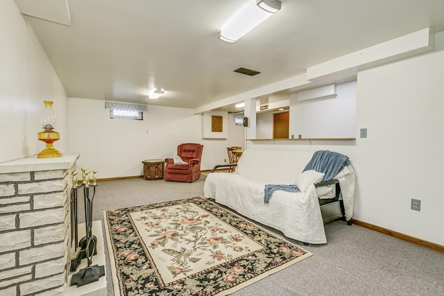536 County Road J W, Shoreview, MN 55126 - living area featuring carpet