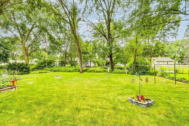 536 County Road J W, Shoreview, MN 55126 - view of yard featuring view of scattered trees