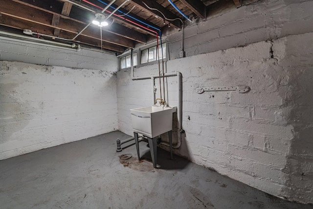 2156 Saint Anthony Ave, Saint Paul, MN 55104 - basement with a sink