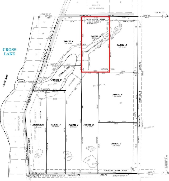 X Crab Apple Dr Lot D, Chengwatana Twp, MN 55063