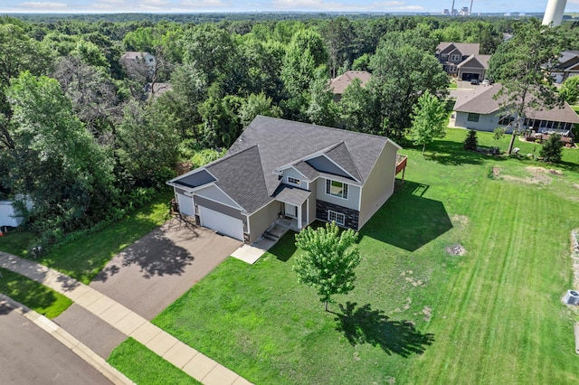 13143 Jefferson St, Becker, MN 55308 - drone / aerial view of a heavily wooded area