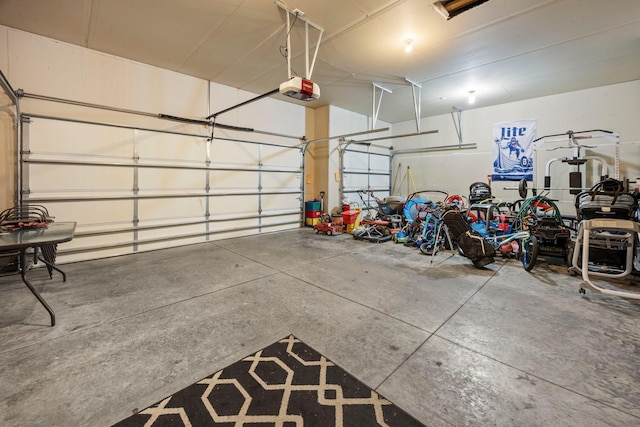 13143 Jefferson St, Becker, MN 55308 - garage with a garage door opener