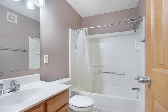 14301 Banyan Ln, Rosemount, MN 55068 - bathroom featuring vanity and shower / bath combination with curtain