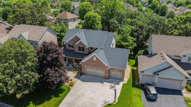 1254 129th Ln NW, Coon Rapids, MN 55448 - aerial view of residential area