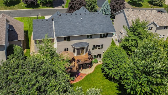 1254 129th Ln NW, Coon Rapids, MN 55448 - view from above of property
