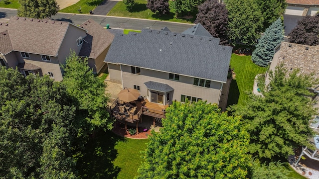 1254 129th Ln NW, Coon Rapids, MN 55448 - aerial view of property and surrounding area