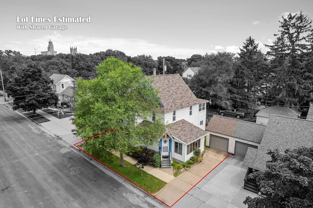 366 Kansas St, Winona, MN 55987 - aerial view of property and surrounding area