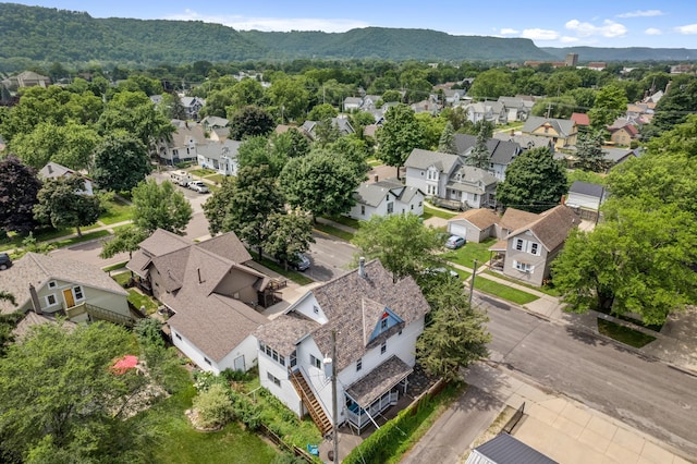 366 Kansas St, Winona, MN 55987 - aerial view of residential area with a mountainous background