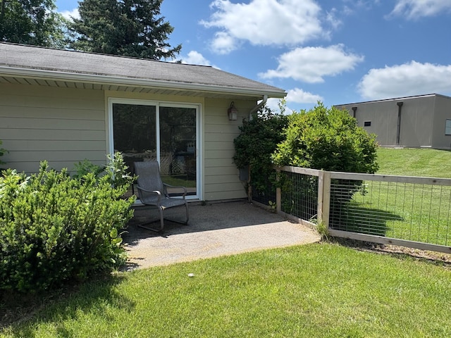 207 Meadow Ln, Benson, MN 56215 - view of yard featuring a patio area