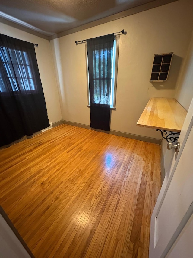207 Meadow Ln, Benson, MN 56215 - unfurnished room featuring light wood-style flooring and healthy amount of natural light