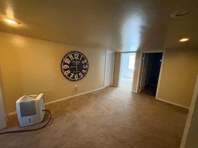 207 Meadow Ln, Benson, MN 56215 - empty room featuring carpet flooring and recessed lighting