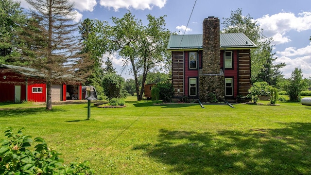 W13263 Hutchinson Rd, Big Bend Twp, WI 54819 - view of grassy yard