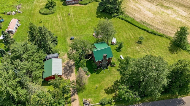 W13263 Hutchinson Rd, Big Bend Twp, WI 54819 - aerial view of sparsely populated area