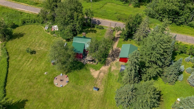 W13263 Hutchinson Rd, Big Bend Twp, WI 54819 - bird's eye view