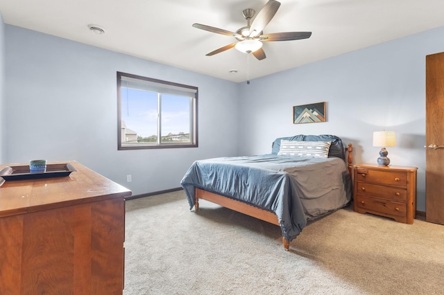 888 Tallgrass Ct, Wanamingo, MN 55983 - bedroom featuring carpet and a ceiling fan