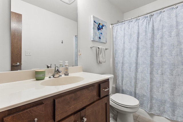 888 Tallgrass Ct, Wanamingo, MN 55983 - full bath featuring vanity and tile patterned floors