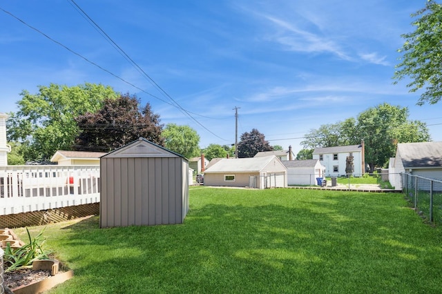1290 Matilda St, Saint Paul, MN 55117 - view of yard featuring a storage shed