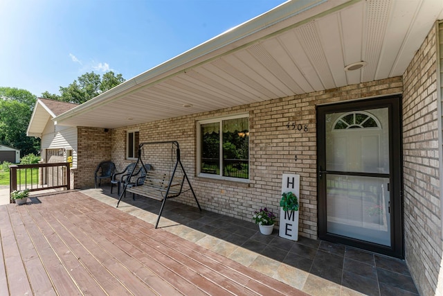 4508 192nd St, Fair Haven Twp, MN 55382 - view of wooden terrace