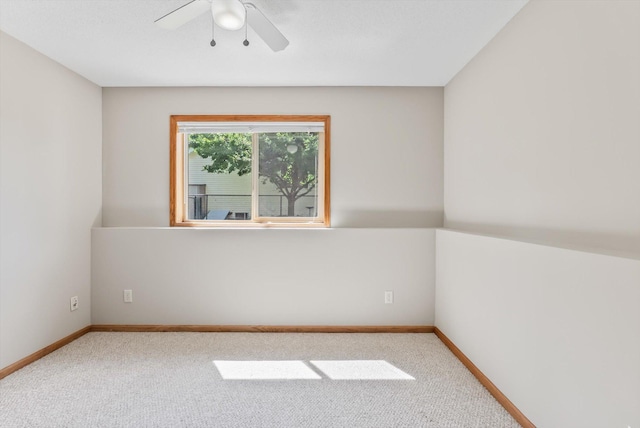 6617 378th St, North Branch, MN 55056 - carpeted spare room with a ceiling fan and baseboards