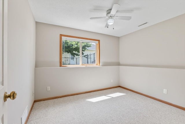 6617 378th St, North Branch, MN 55056 - carpeted empty room featuring baseboards and ceiling fan