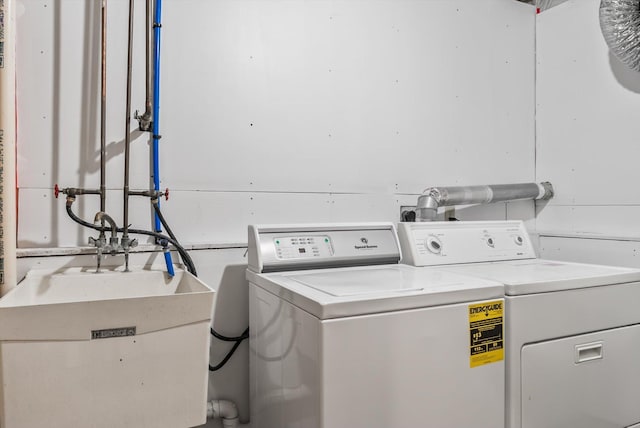 6617 378th St, North Branch, MN 55056 - washroom featuring washer and clothes dryer